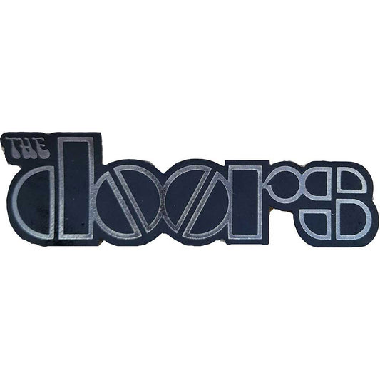 Doors Chrome Logo Woven Patch Front