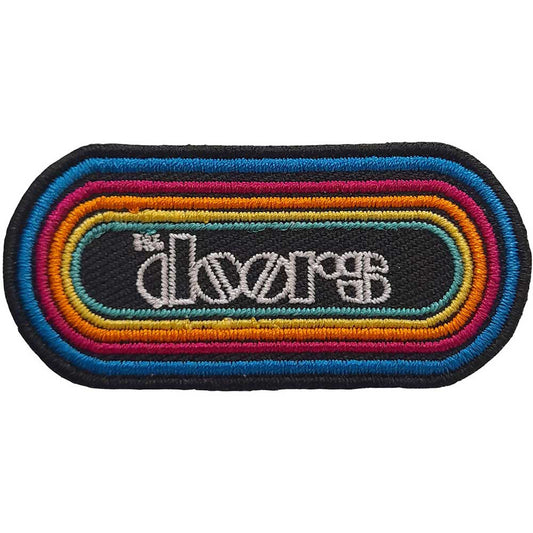 Doors Rainbow Woven Patch Front