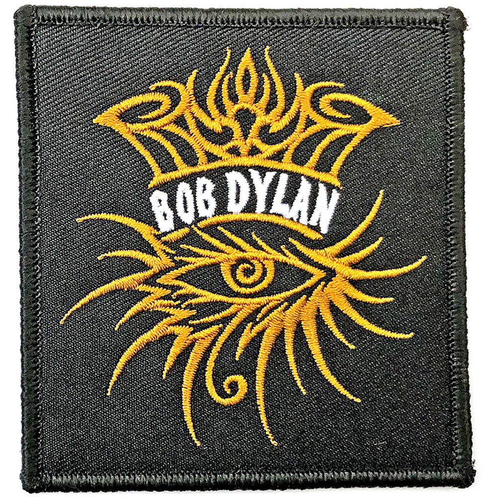 Bob Dylan Eye Icon Woven Patch Front