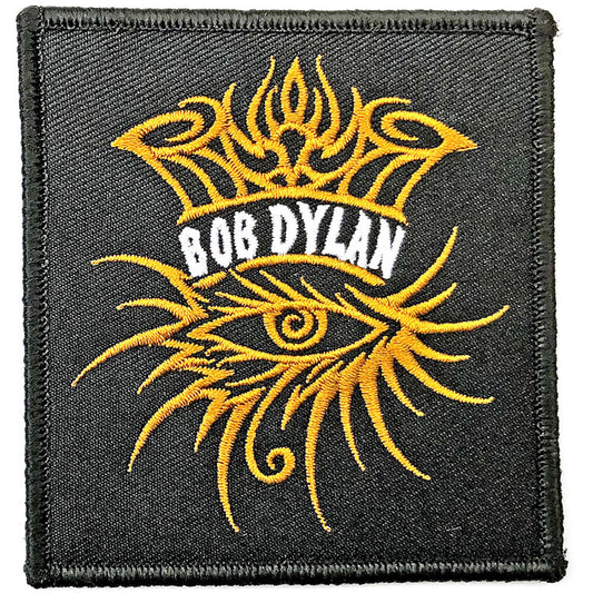 Bob Dylan Eye Icon Woven Patch Front