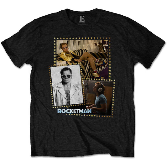 Elton John Rocketman Montage T-shirt Front