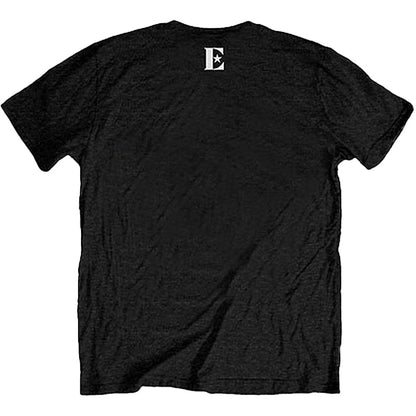Elton John Pink Brush T-shirt Back