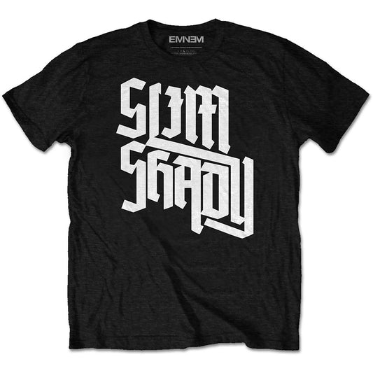 Eminem Shady Slant T-shirt Front