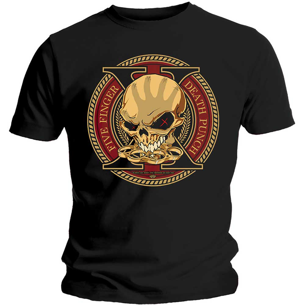 Five Finger Death Punch Decade Of Destruction T-shirt Front