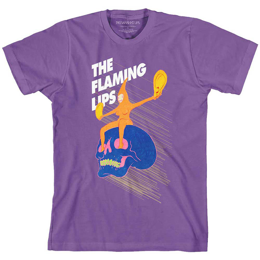 Flaming Lips Skull Rider T-shirt Front