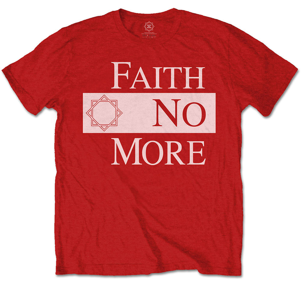 Faith No More Classic New Logo Star T-shirt Front