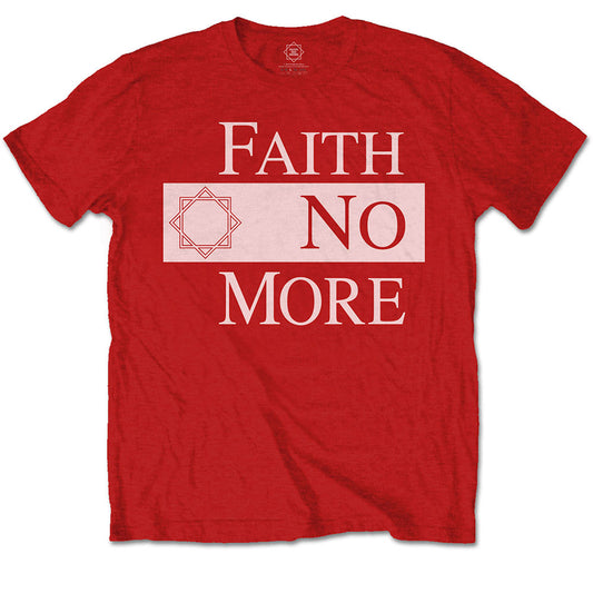 Faith No More Classic New Logo Star T-shirt Front