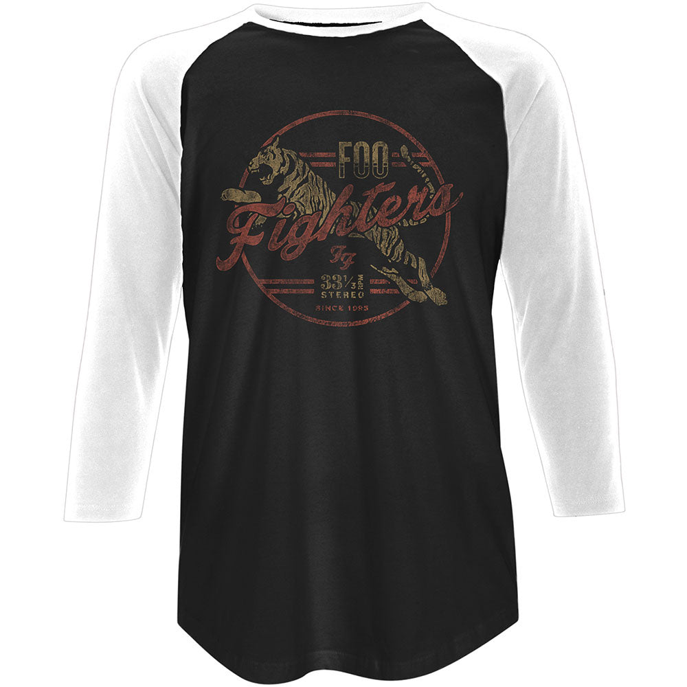 Foo Fighters Tiger Baseball Jersey Front