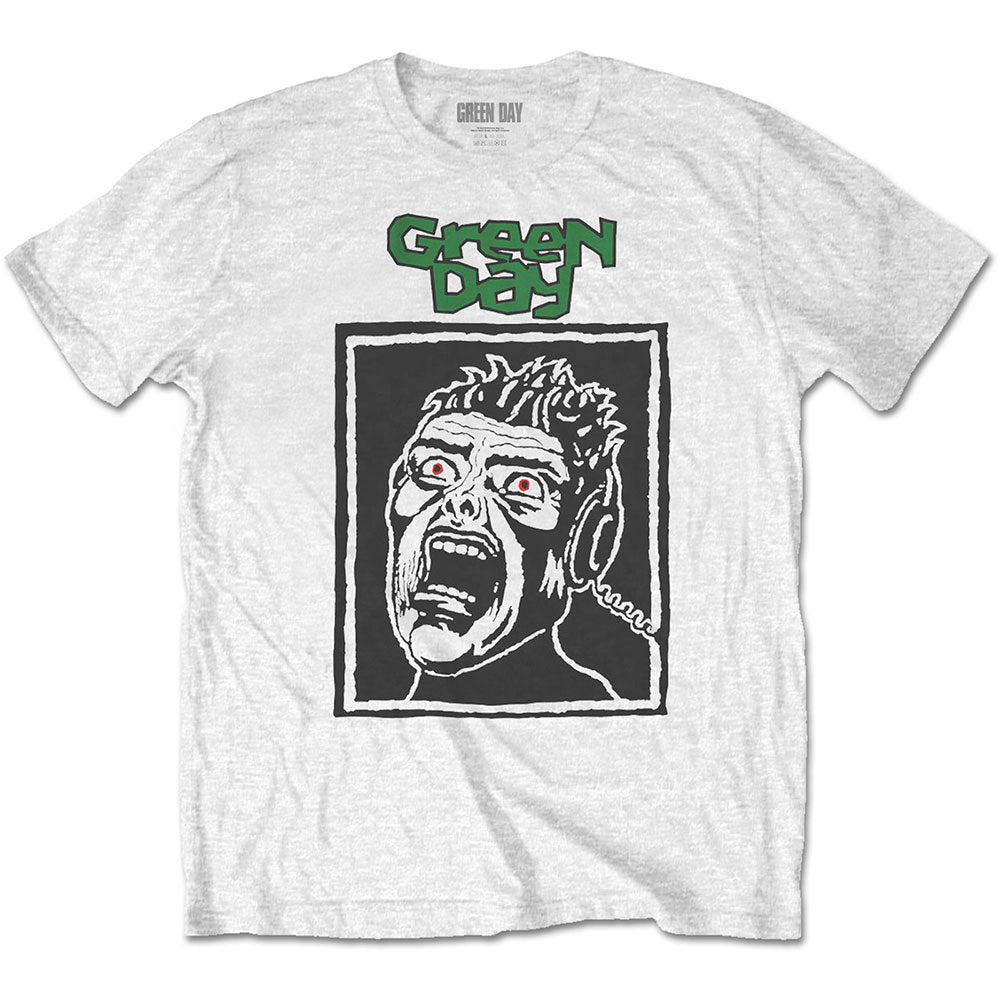 Green Day Scream T-shirt Front
