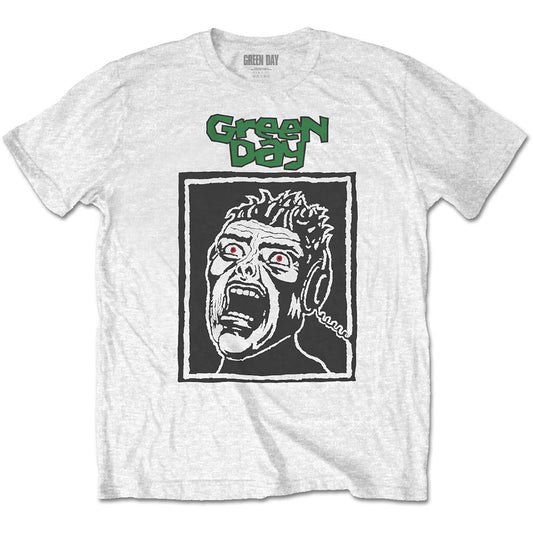 Green Day Scream T-shirt Front