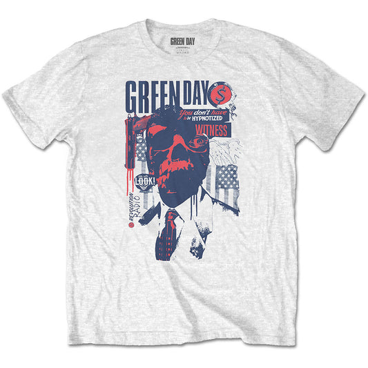 Green Day Patriot Witness T-shirt Front