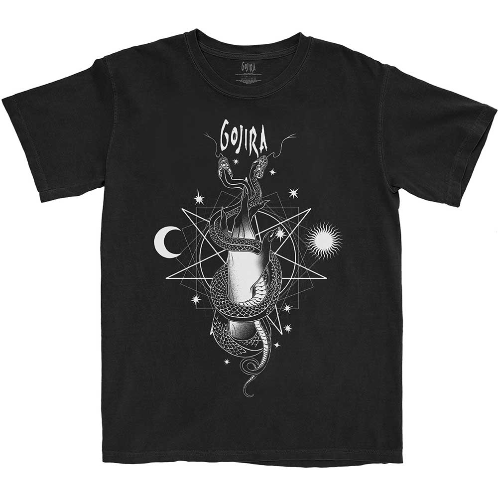 Gojira Celestial Snakes T-shirt Front