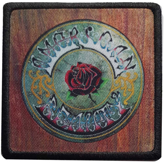 Grateful Dead American Beauty Album Cover Woven Patch Front