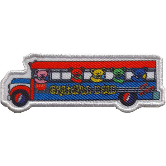 Grateful Dead Bus Woven Patch Front