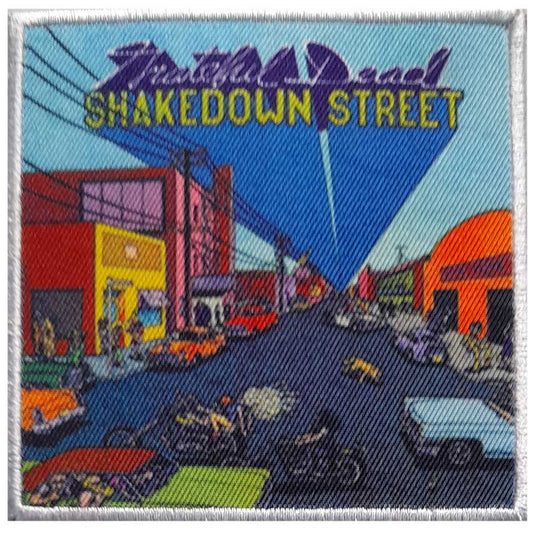 Grateful Dead Shakedown Street Woven Patch Front