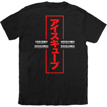 Ice Cube Kanji Peace Sign T-shirt Back