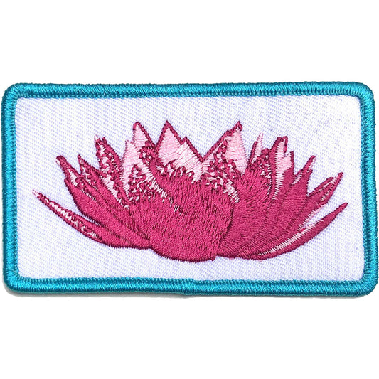 Imagine Dragons Lotus Flower Woven Patch Front