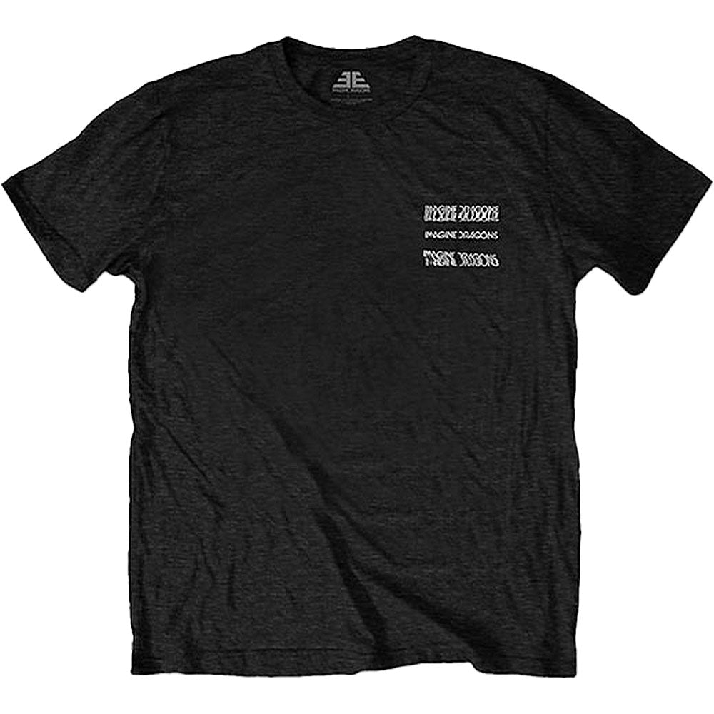 Imagine Dragons Man Glitch T-shirt Front