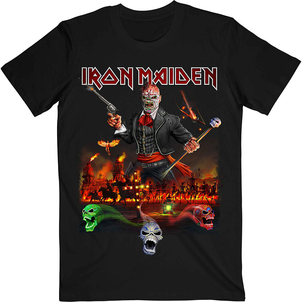 Iron Maiden Legacy Of The Beast Live Album T-shirt Front