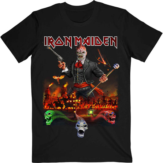 Iron Maiden Legacy Of The Beast Live Album T-shirt Front