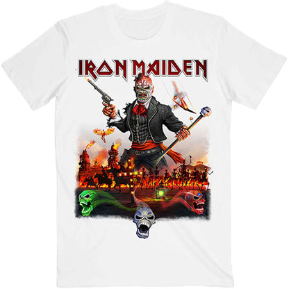 Iron Maiden Legacy Of The Beast Live In Mexico City T-shirt Front