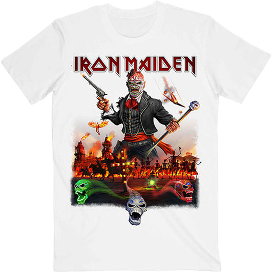 Iron Maiden Legacy Of The Beast Live In Mexico City T-shirt Front