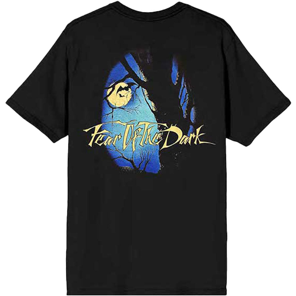 Iron Maiden Fear Of The Dark Oval Eddie Moon T-shirt Back