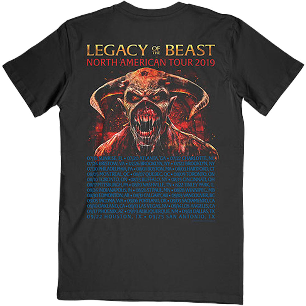 Iron Maiden Two Minutes To Midnight T-shirt Back