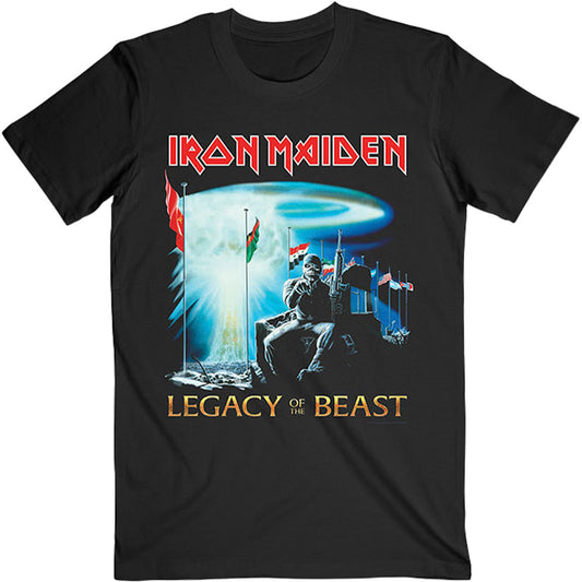 Iron Maiden Two Minutes To Midnight T-shirt Front
