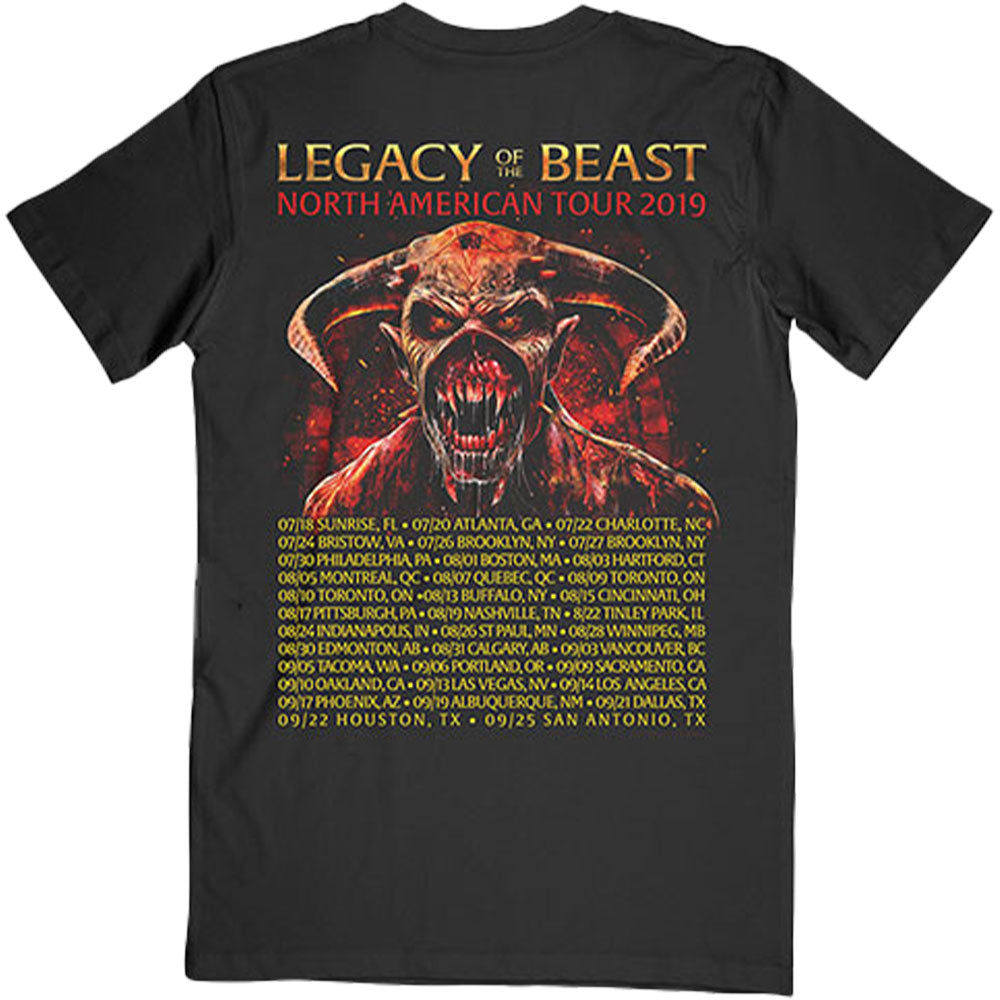 Iron Maiden The Flight Of Icarus T-shirt Back