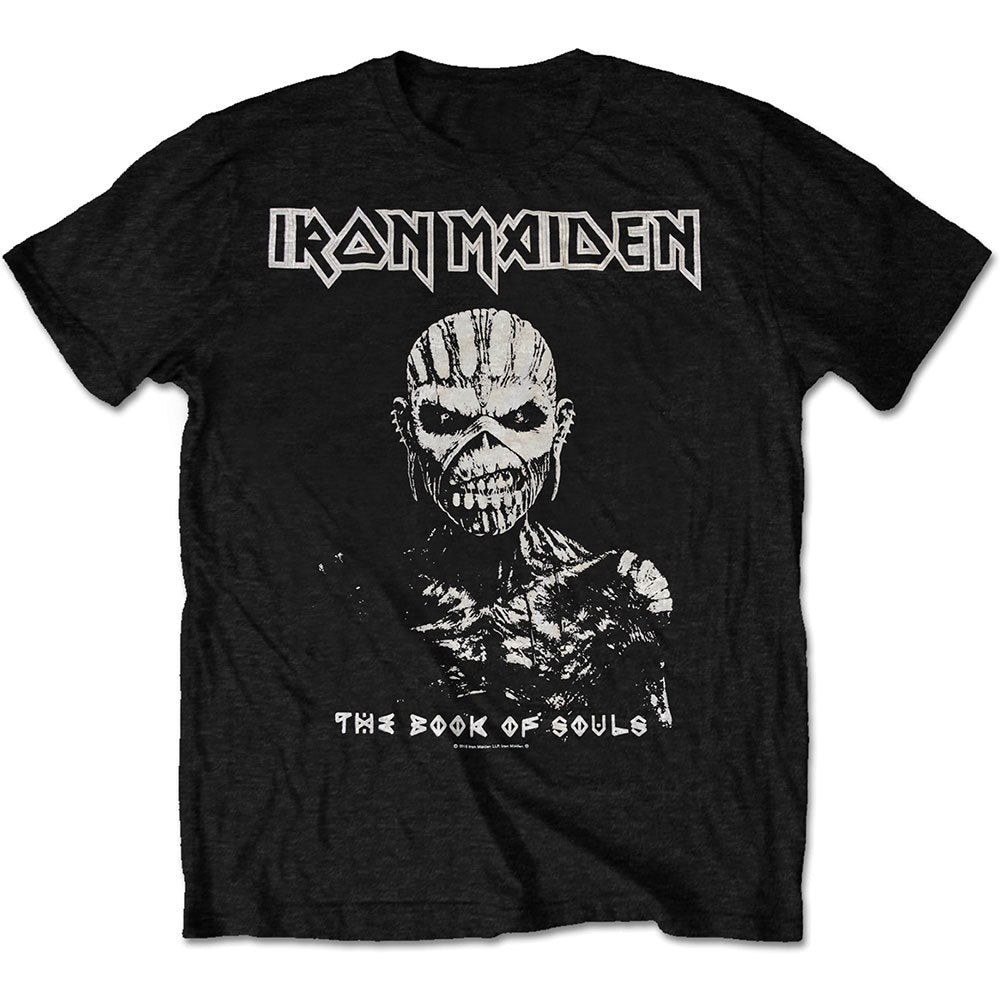Iron Maiden The Book Of Souls White Contrast T-shirt Front
