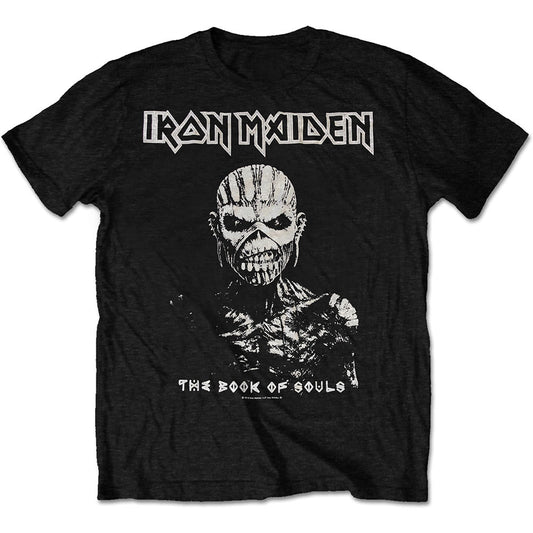 Iron Maiden The Book Of Souls White Contrast T-shirt Front
