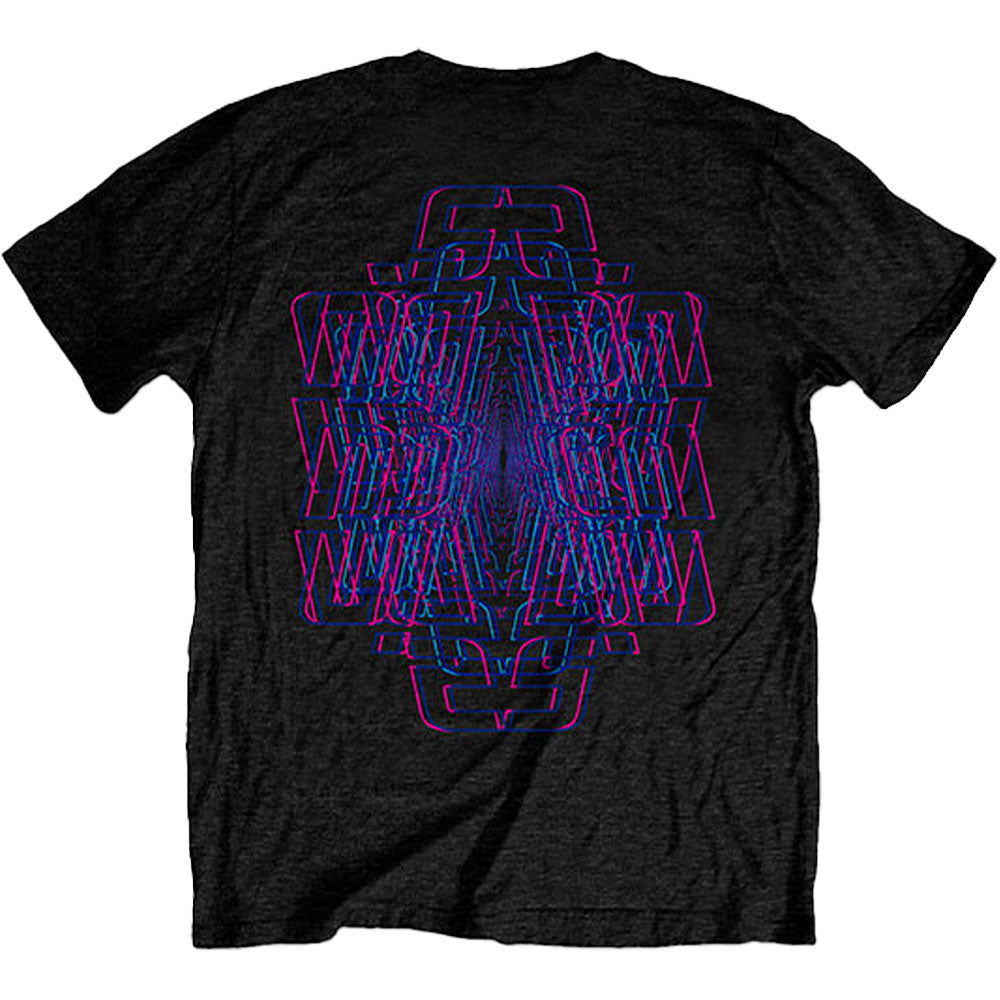 Incubus Trippy Neon T-shirt Back