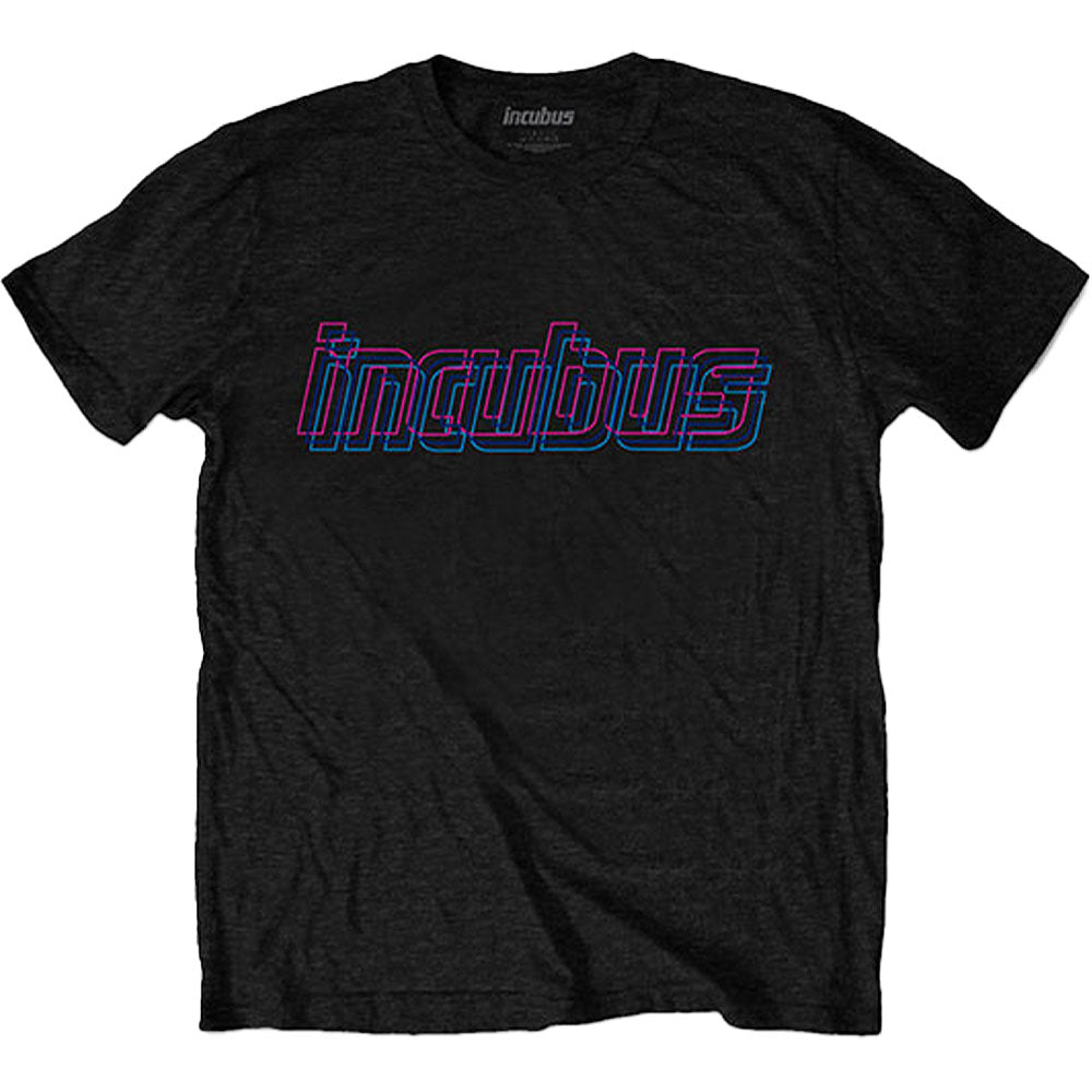 Incubus Trippy Neon T-shirt Front