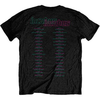 Incubus 17 Tour T-shirt Back