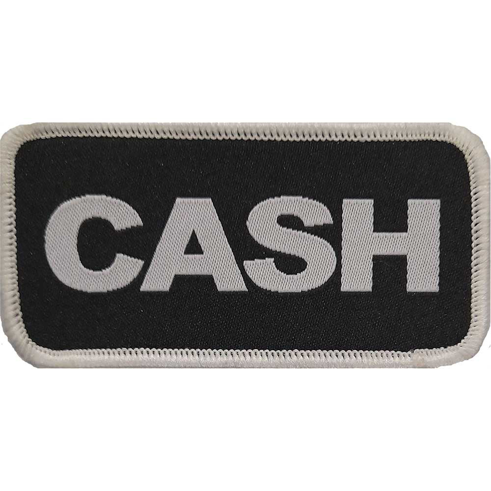 Johnny Cash Cash Woven Patch Front