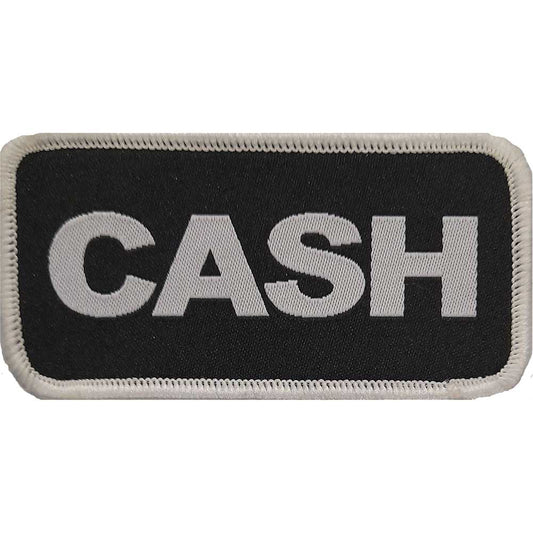 Johnny Cash Cash Woven Patch Front
