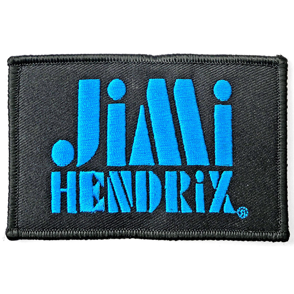 Jimi Hendrix Stencil Logo Woven Patch Front