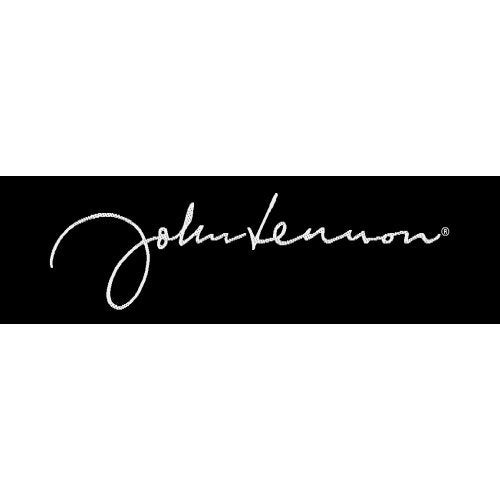 John Lennon Signature Woven Patch Front