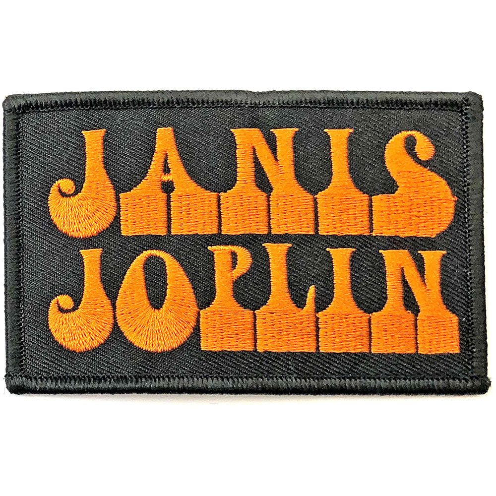 Janis Joplin Logo Woven Patch Front