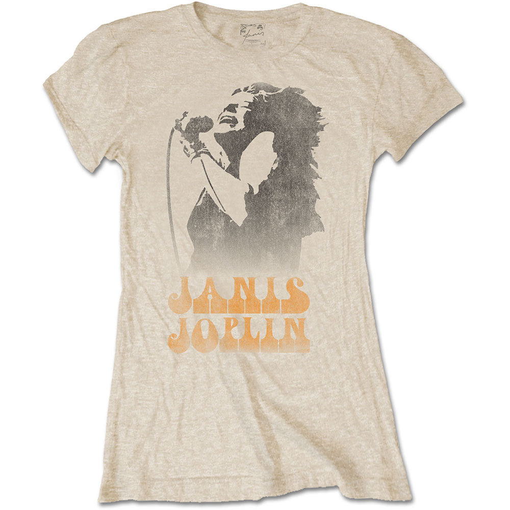 Janis Joplin Working The Mic Junior Top