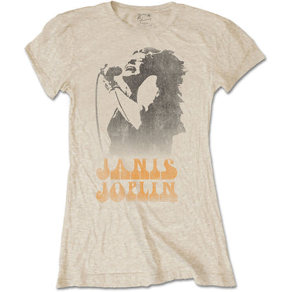 Janis Joplin Working The Mic Junior Top
