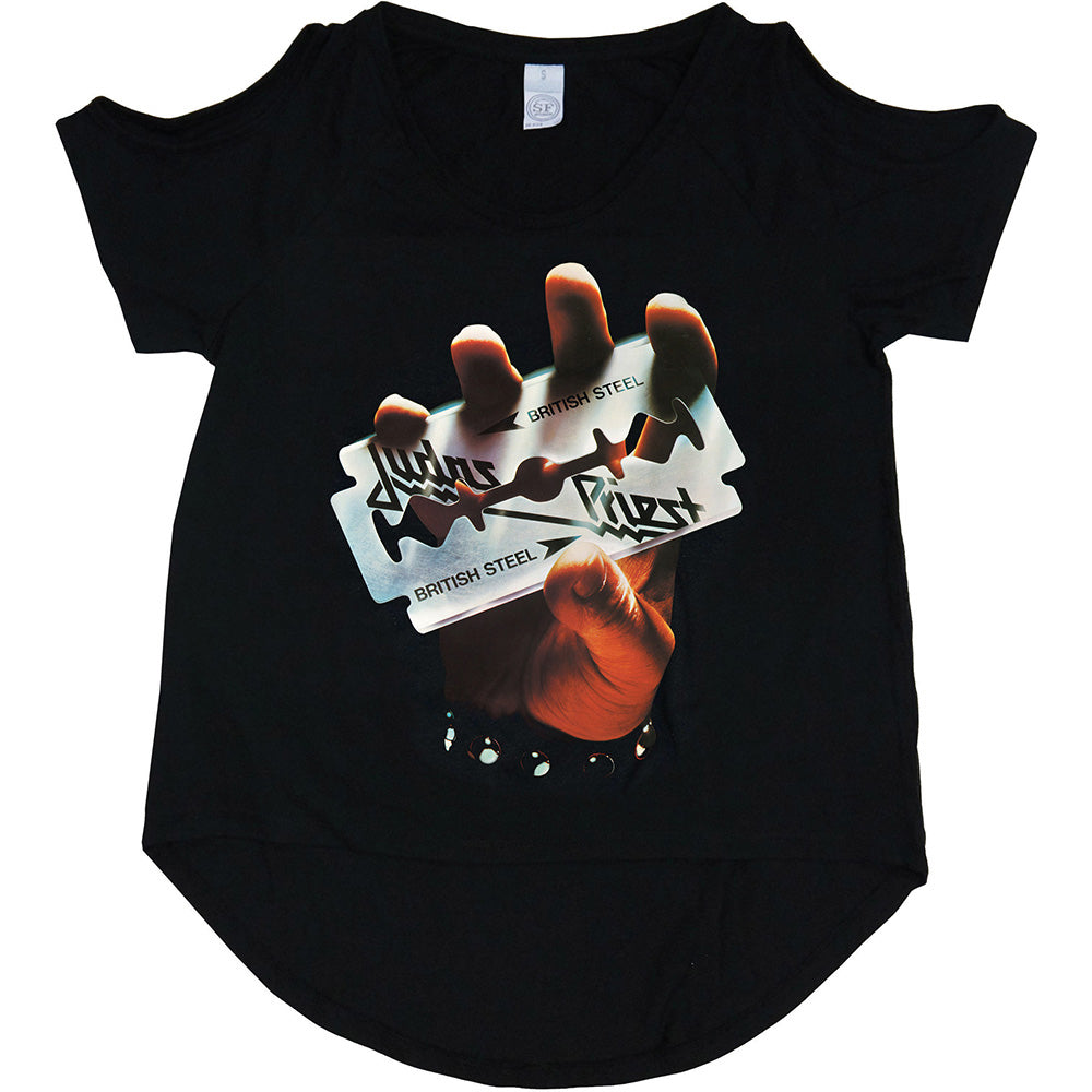 Judas Priest British Steel Junior Top Front