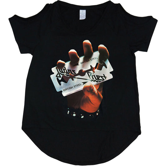 Judas Priest British Steel Junior Top Front