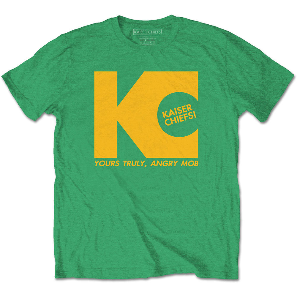 Kaiser Chiefs Yours Truly T-shirt Front