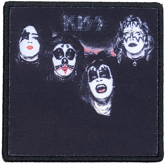 KISS Kiss Woven Patch Front