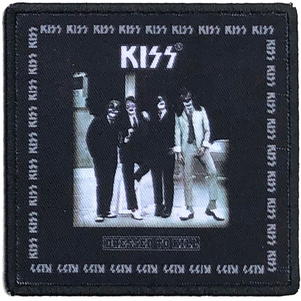 KISS Dressed To Kill Woven Patch Front