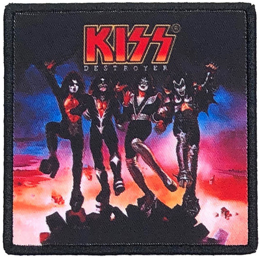 KISS Destroyer Woven Patch Front
