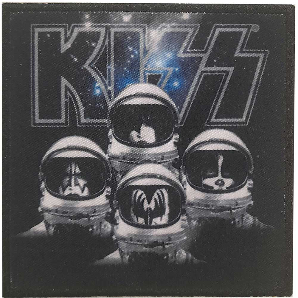 KISS Astronauts Woven Patch Front