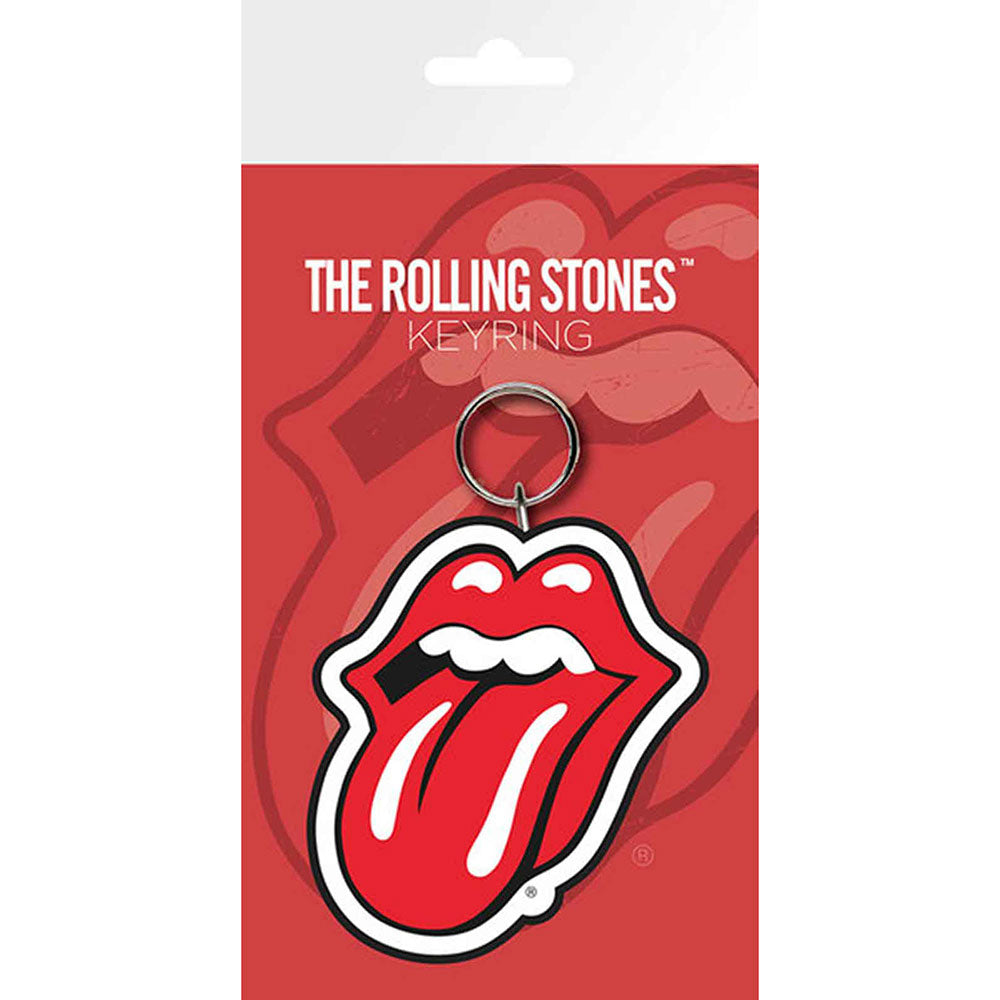 Rolling Stones Classic Tongue Metal Key Chain